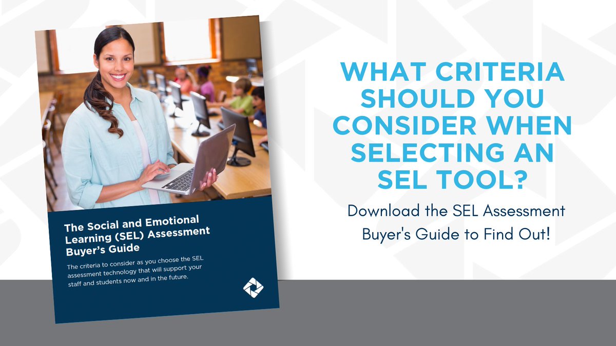 ApertureEdu's tweet photo. Use our SEL Assessment Buyer's Guide for tips on essential criteria to consider as you select your SEL tools. When you download the guide you'll also get access to a printable Quality Comparison Matrix! https://t.co/71lTI5yw0Y #buyersguide #sel #thedessa #selassessment #seltools https://t.co/ZnSvpczDHC
