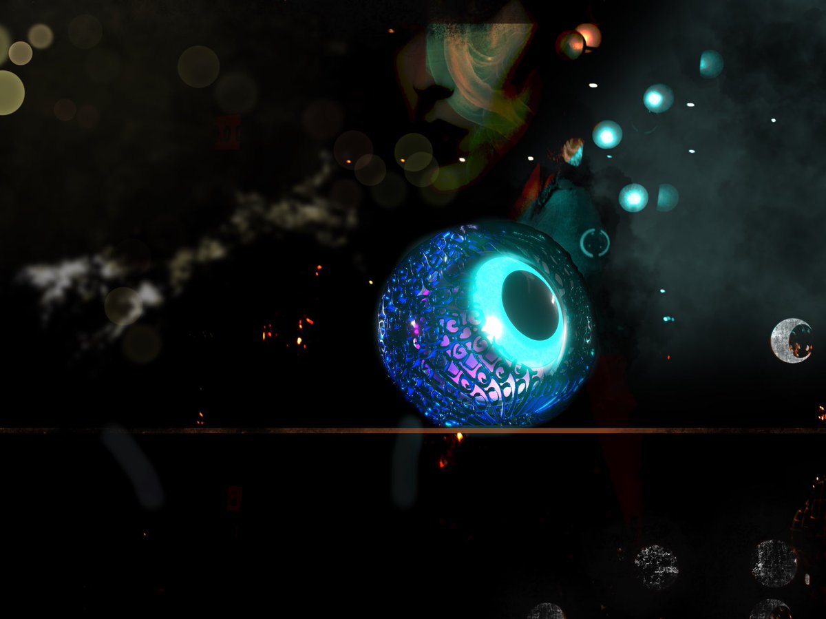 Alain_VanGaal's tweet photo. My first attempt on designing a modern and “eye catching” design. My “Eyeball” lamp, modern and stylish. #thisisbelgian #design #3d #lampdesign #feb2022 #avgbeart https://t.co/CzAHbe8ym9