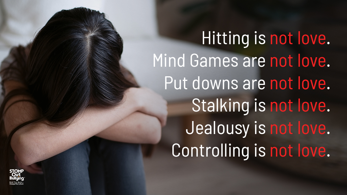 STOMPOutBullyng's tweet photo. February is #TeenDatingViolence Prevention Month -- Healthy Relationships are free of #bullying and #cyberbullying! Learn more about teen dating violence:
https://t.co/2sui1RsmJy
#tdvm #loveisrespect #STOMPOutBullying #teendvmonth https://t.co/PKp9Z8JAzQ