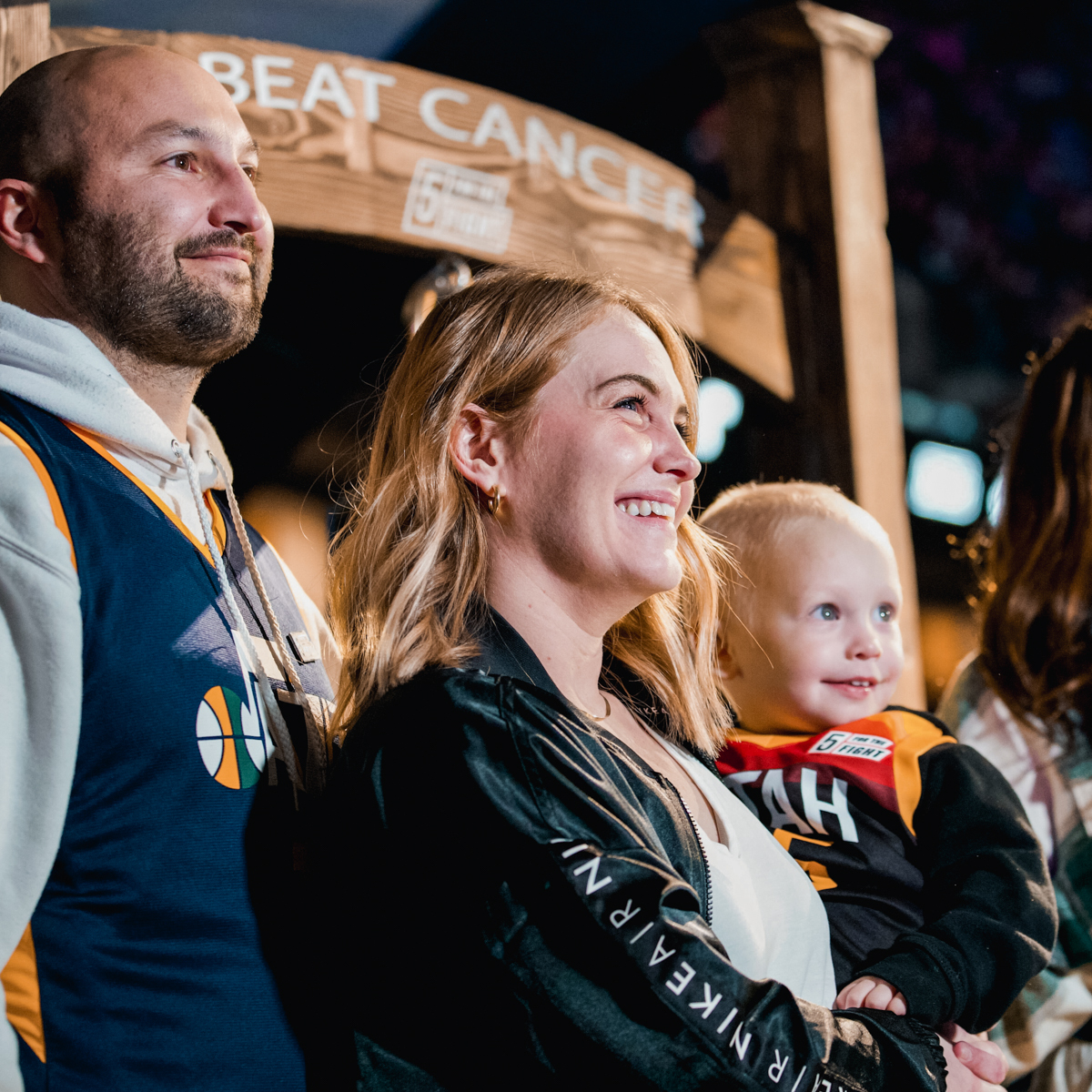 Everyone was on their feet last night to cheer on Beau. What a special moment 💙