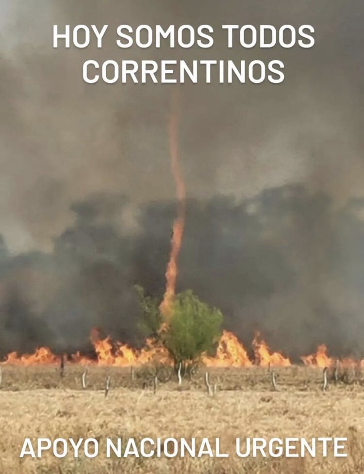 #CorrientesArde 😭