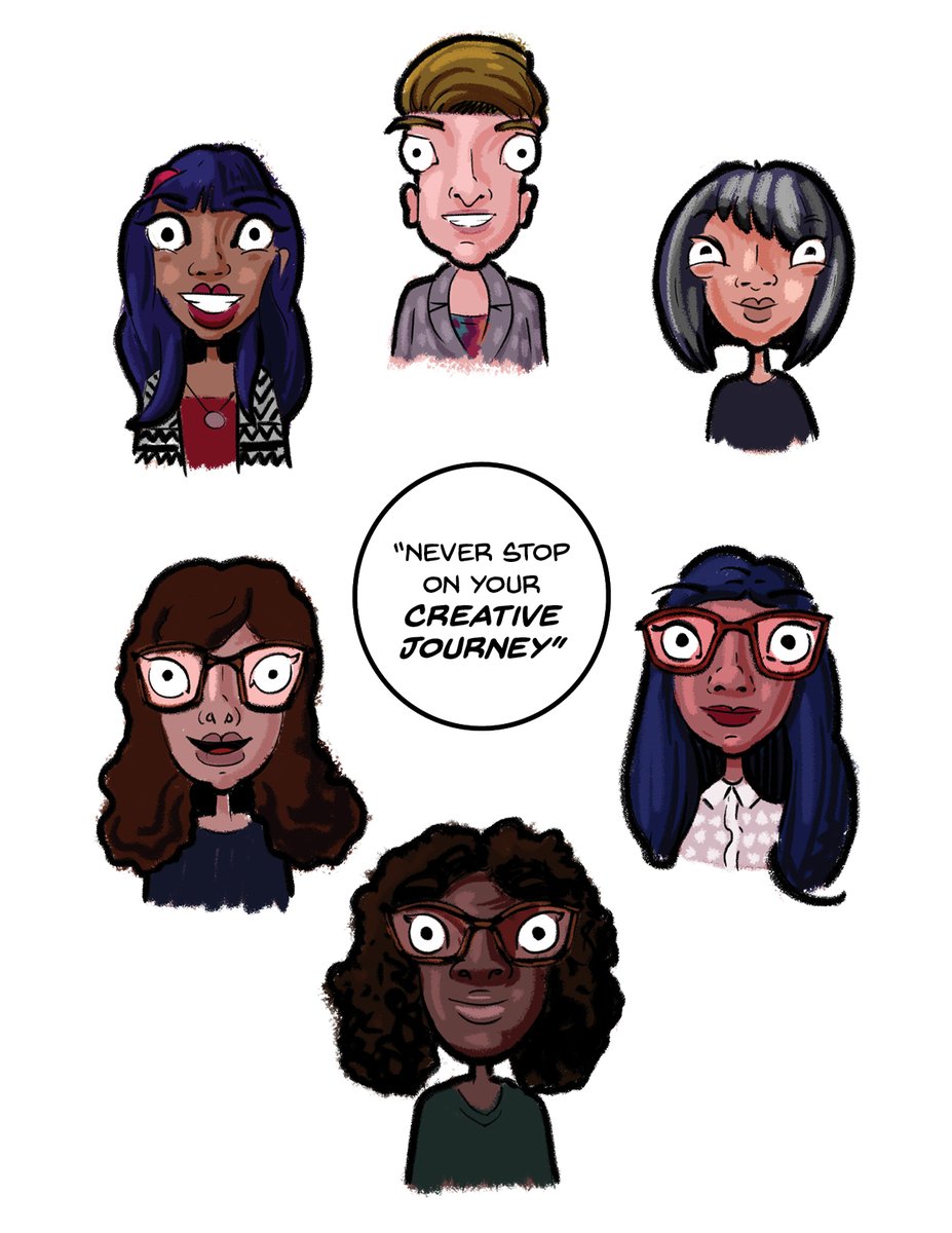 2woleos's tweet photo. Very grateful for the Art Directors' panel at #SCBWIWinter22 w/ @LaurentLinn @Kristen_Nobles Cecilia Yung, Lesley Worrell, @PandaErica &amp; @MariaElias_Art! “Never Stop On Your Creative Journey!” 🙏🎨🎉 https://t.co/e17Fcz9aaZ