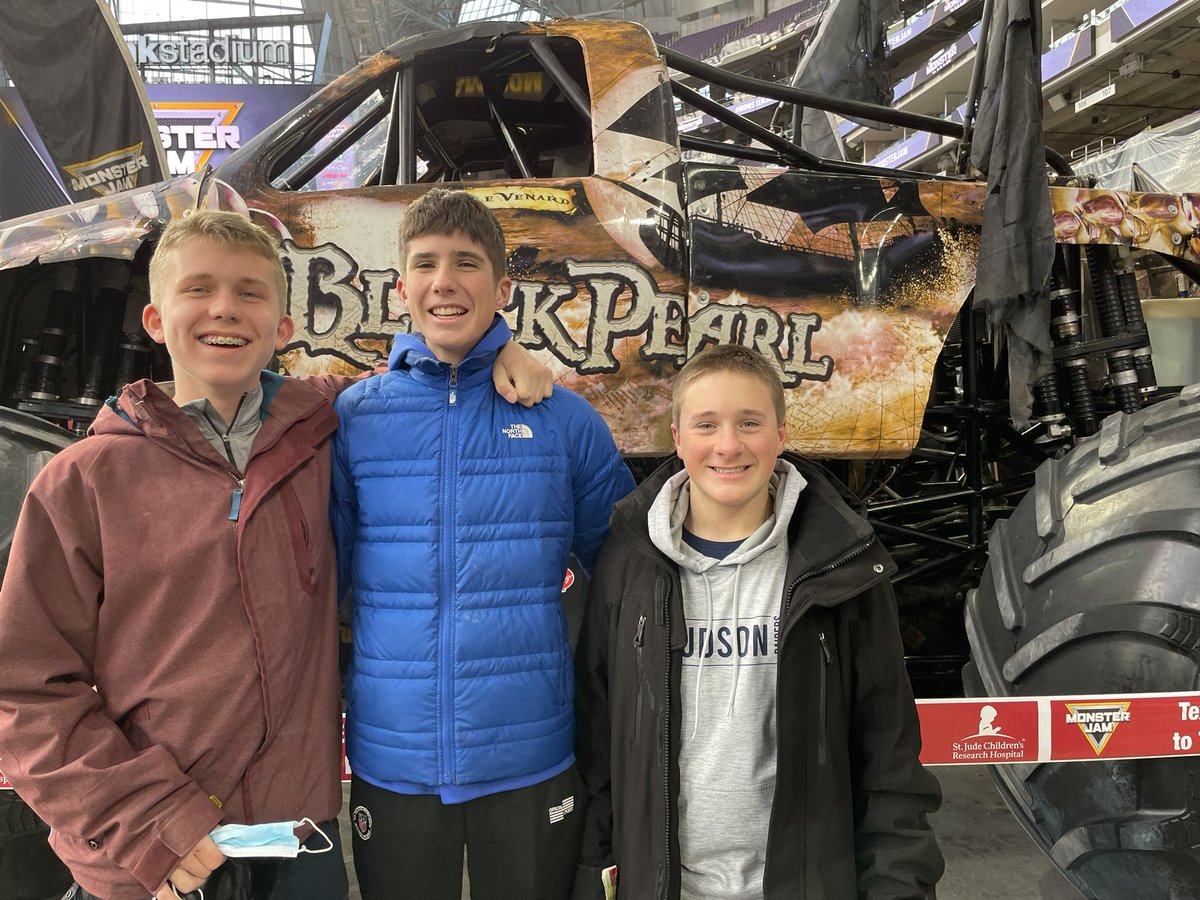 Having fun at #MonsterJam