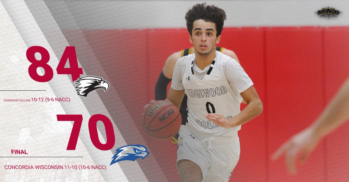 Edgewood Eagles (@edgewoodeagles) on Twitter photo ๐ฆ
๐MBB: @ECEagles_BBall TAKES DOWN CUW 84-70!! #d3hoops | #NACCtion
๐ฆ
<a href="/averylyons01/">Avery Lyons</a> 25 PTS, 6 REB
๐ฆ
<a href="/eli_hartjes/">Eli Hartjes</a> 22 PTS, 7 REB
๐ฆ
<a href="/bigjake2533/">Jake Schreck</a> 21 PTS, 15 REB (double-double)
๐ฆ
EC now 10-12 (9-6 NACC) ๐ฆ
๐MBB: @ECEagles_BBall TAKES DOWN CUW 84-70!! #d3hoops | #NACCtion
๐ฆ
<a href="/averylyons01/">Avery Lyons</a> 25 PTS, 6 REB
๐ฆ
<a href="/eli_hartjes/">Eli Hartjes</a> 22 PTS, 7 REB
๐ฆ
<a href="/bigjake2533/">Jake Schreck</a> 21 PTS, 15 REB (double-double)
๐ฆ
EC now 10-12 (9-6 NACC)