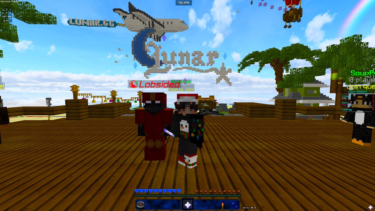 💙 Mod+ <a href="/LunarNetwork/">Lunar Network</a> 

Thanks to <a href="/sidedLob/">Lobsided</a>! :)