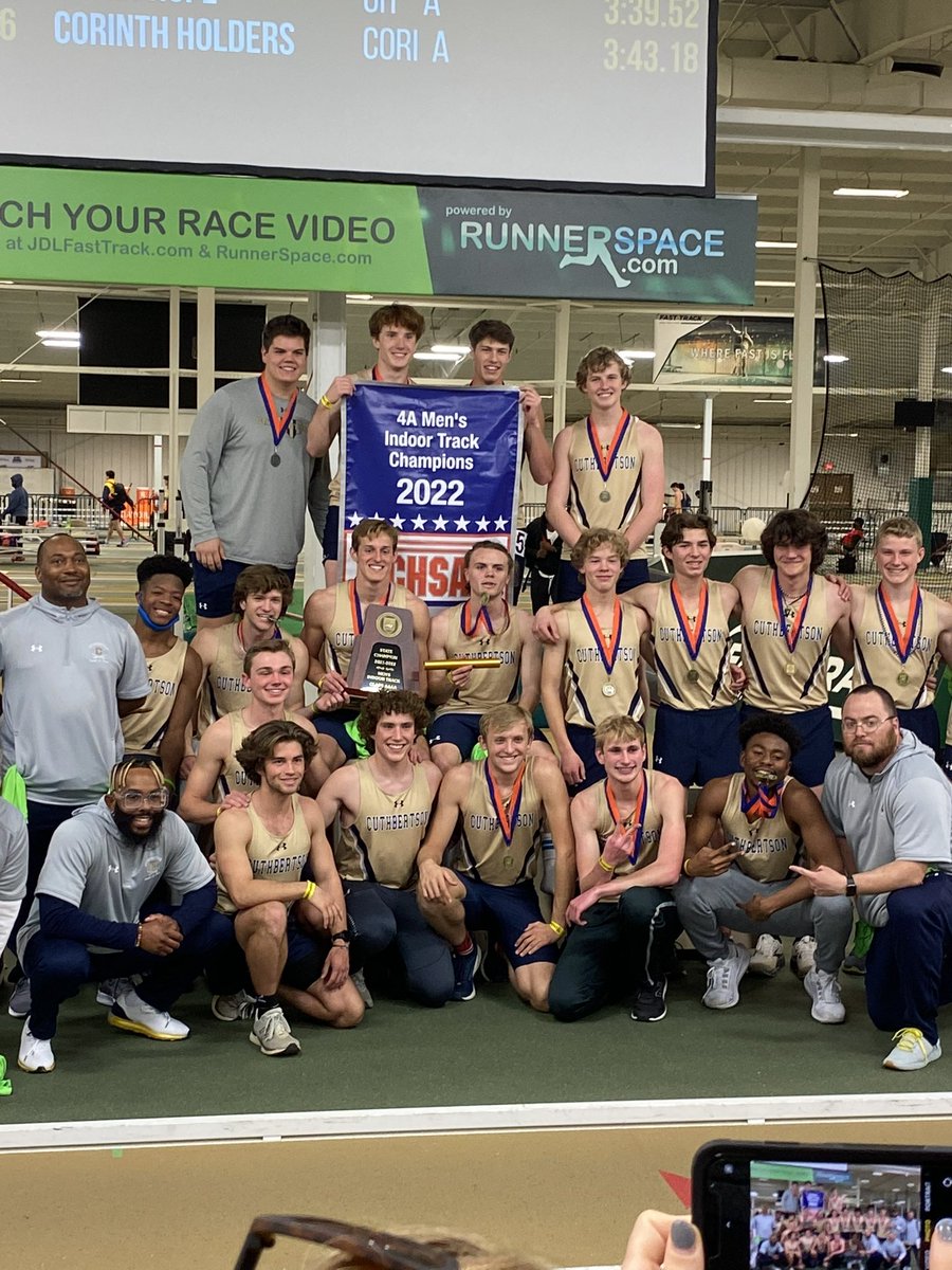 What a great team win. So proud of the whole team who competed against the odds and pushed threw with a big win! I personally placed second place in the shot put and set a new PR at 50ft 5 inches!! 💍⚡️⚡️#gocavs <a href="/cuttytrack/">Dustin Allen</a>
