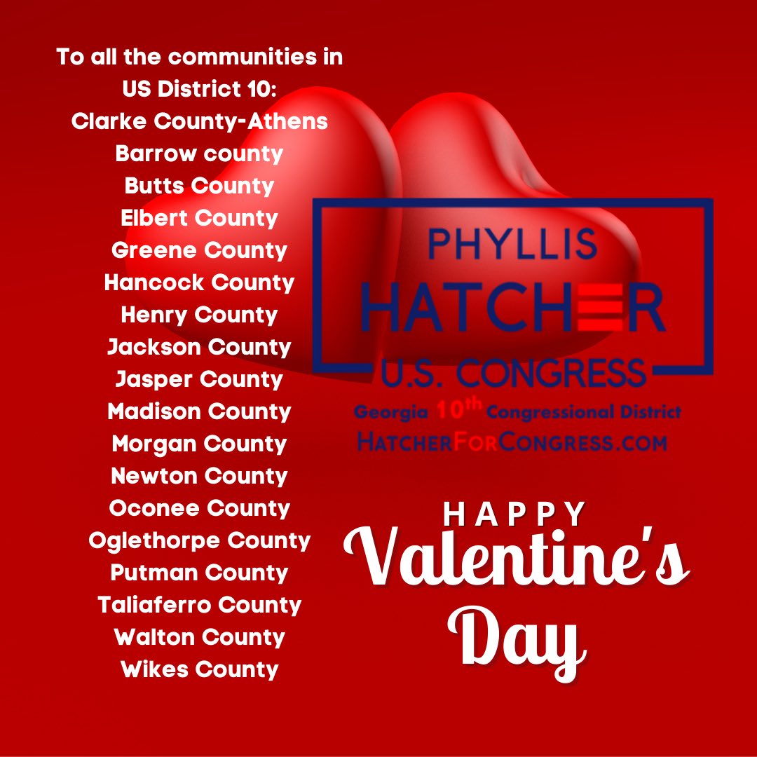 HatcherForD10's tweet photo. Join her>>> https://t.co/pXd1mgbu1s
Follow us on: @PhyllisHatcherForCongress

https://t.co/MVIYAtDAvE

https://t.co/tRY3GicGft
#hatchinghope
#hatchinghelp
#hatchinghappiness
#OneUSDistrict10
#Democrat
#vote
#absenteeballot
#GeorgiaDem
#GAPol
#gerrymandering
#BLM https://t.co/FJ7mkH4Wnt