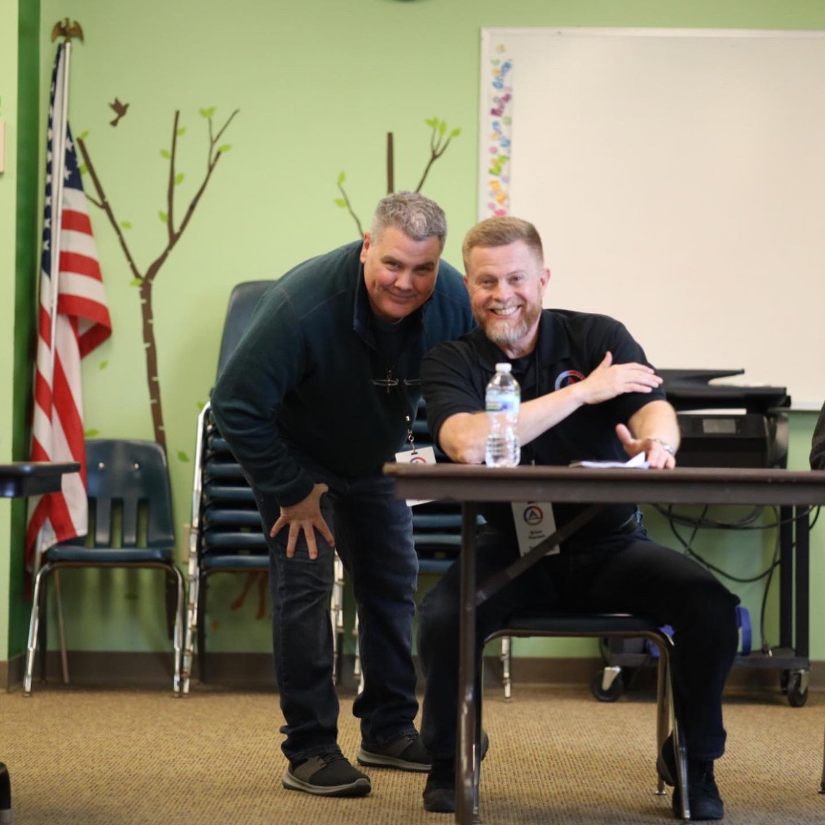 FRBridge's tweet photo. Today, First Responders Bridge held our one day follow-up retreat where we heard from excellent keynote speakers! We also separated into break out groups where first responders and significant others were able to discuss forging a path toward healing! #MentalHealthMatters https://t.co/ZXyfzF70Np