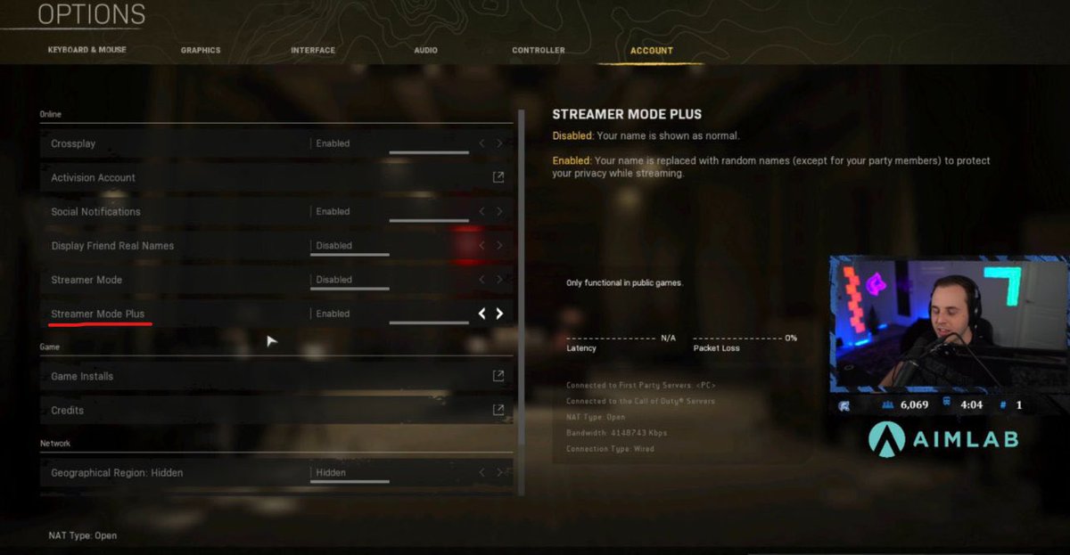 WarzoneAlerts's tweet photo. 🚨Warzone News🚨

👉🏼 They’ve now ADDED streamer mode to #CallofDuty Warzone for a select few streamers to test out. https://t.co/HWCkAVKZiE