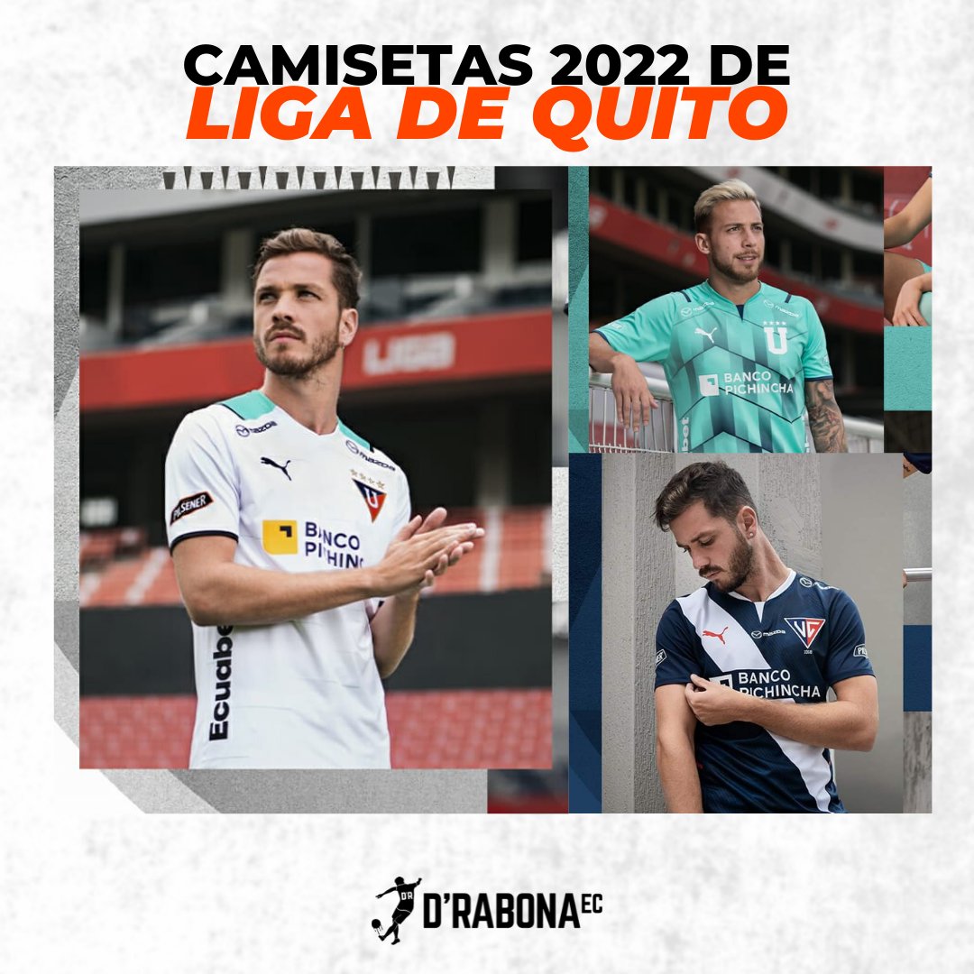 ¡𝐋𝐀 𝐕𝐄𝐒𝐓𝐈𝐌𝐄𝐍𝐓𝐀 𝐃𝐄𝐋 𝐑𝐄𝐘 𝐃𝐄 𝐂𝐎𝐏𝐀𝐒!

Liga de Quito presentó oficialmente sus camisetas para la temporada 2022. 👕⚪😎

Camisetas que entran al top de esta temporada. 👏🏽⚽️🏟