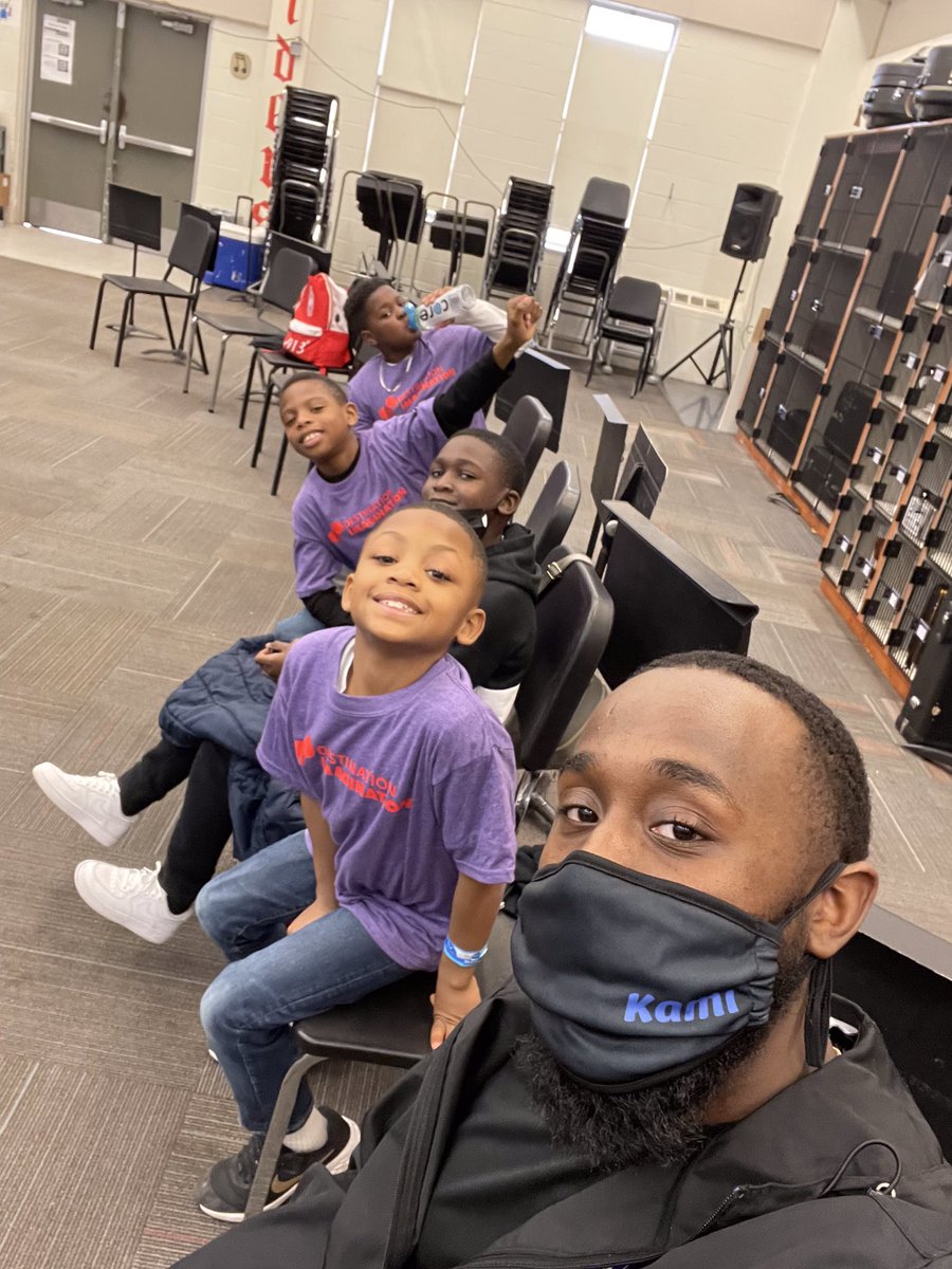 marsalis_l's tweet photo. Mr. Wiseman and his Mustang Magic Men held it down at Destination Imagination competition today! Building our future thinkers happens on the weekends too! 💛💚 @disdactivities @LisaPCurry1 @TransformDISD https://t.co/QBPlvzWTLe