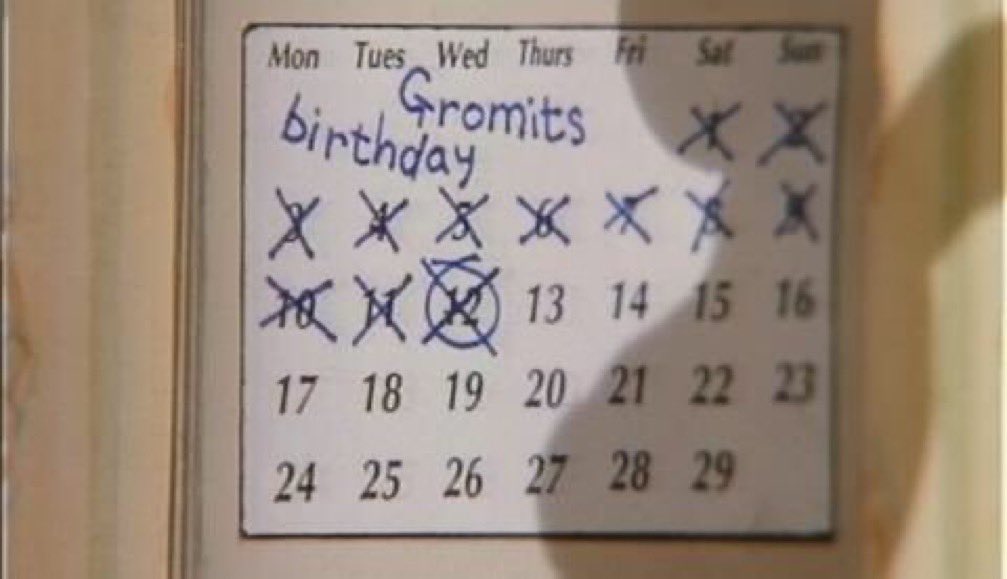 happy birthday gromit