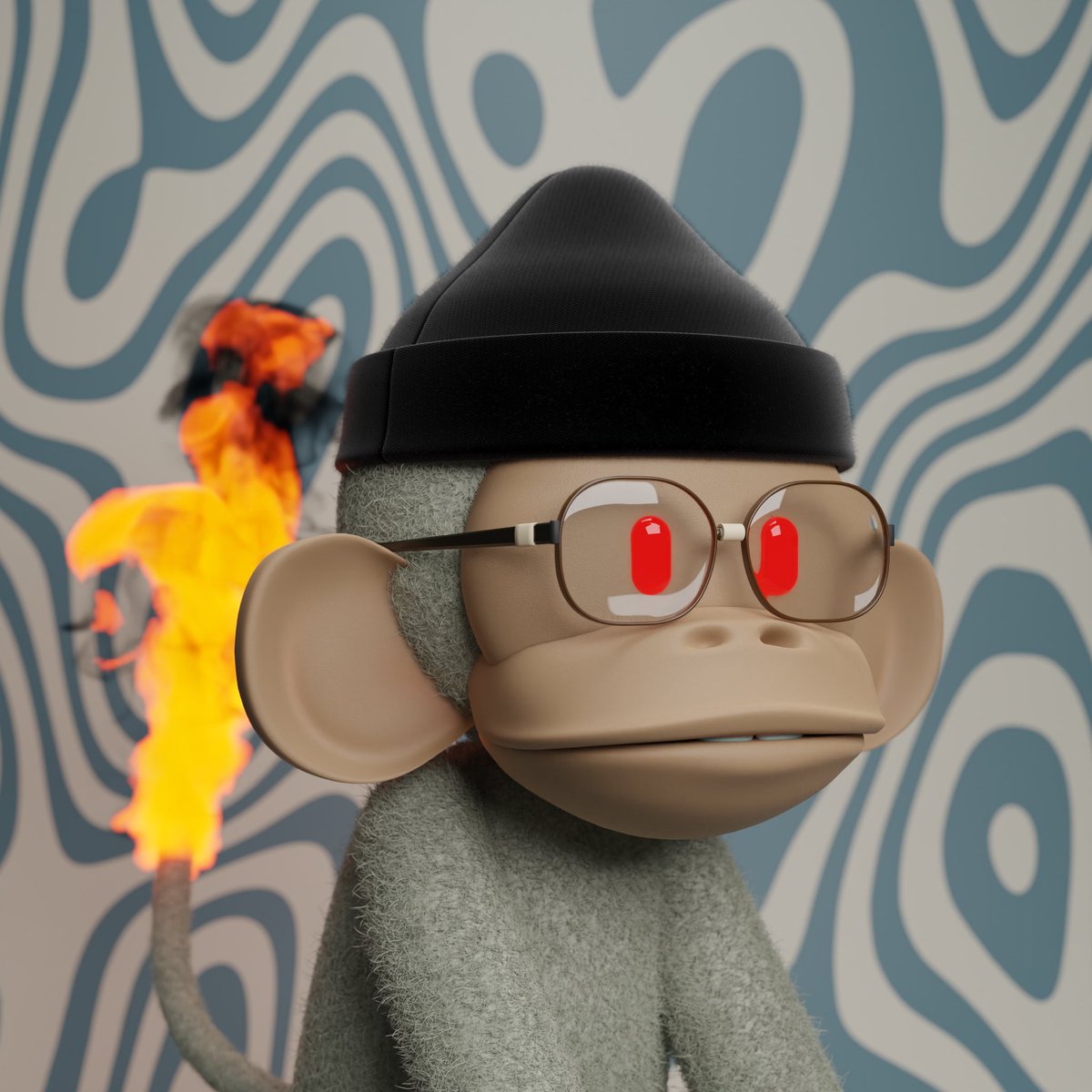 wisethesecond's tweet photo. da battle of da highest floor trait¡ *Fire Tail is competing wit *Gold. both @ 30 FP. @MonkeRejects https://t.co/b608tuKQz0