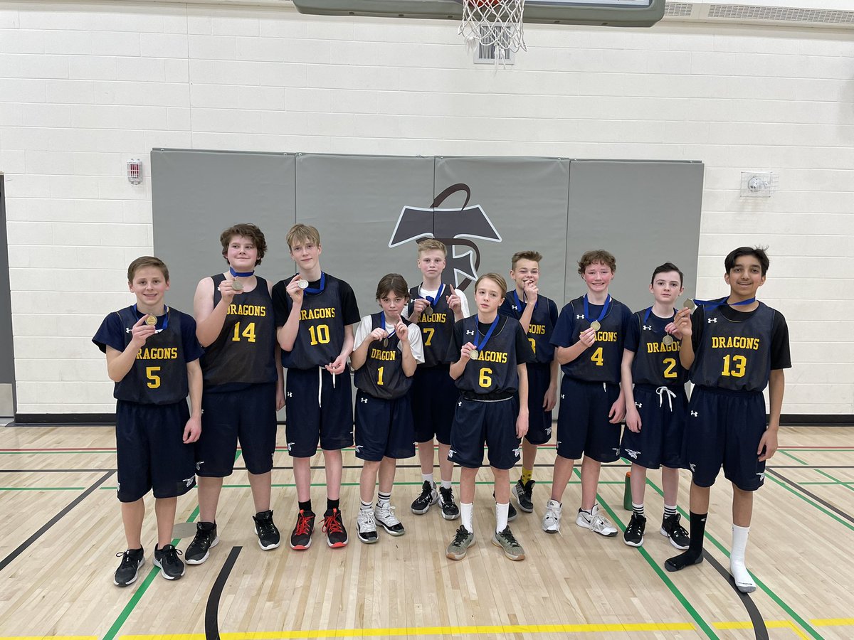 Jr Boys win Tournament with a 42-38 victory #DragonPride
