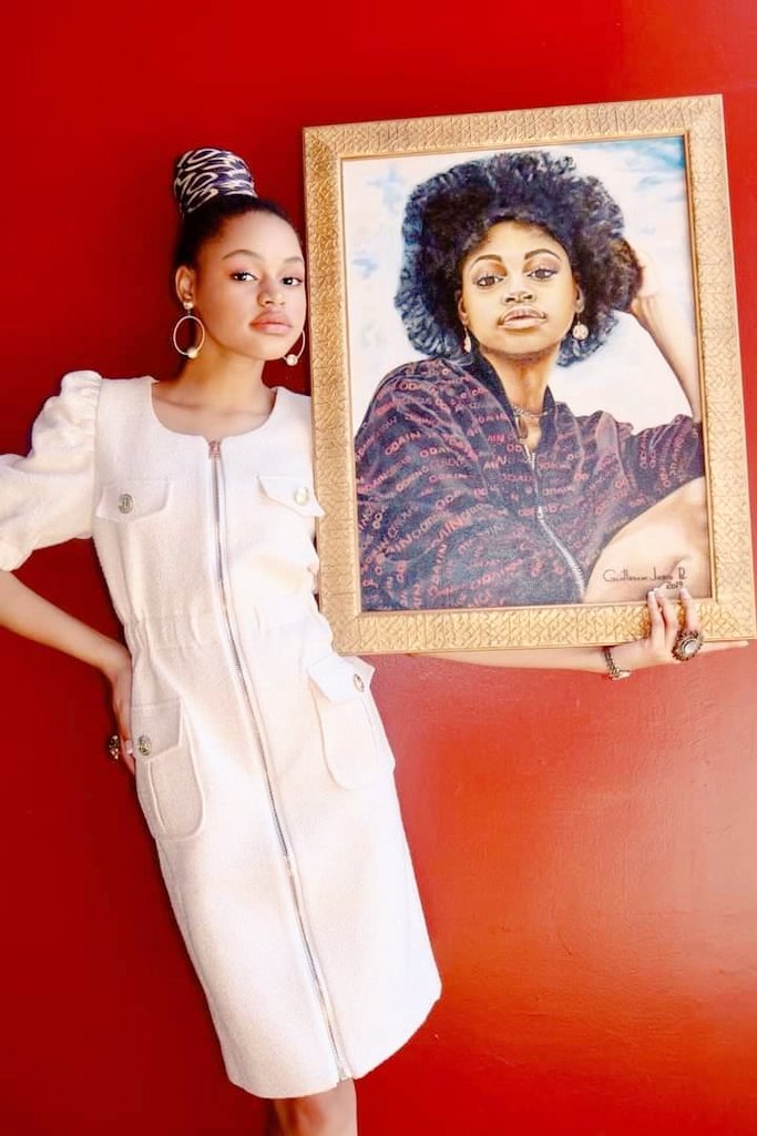 _JeanBaptisteG's tweet photo. Here is my work, acrylic on canvas 18/24.with the painting owner #BRIANAROY   #JEANBAPTISTEG
#happyweekend #art #artist #artgallery #acrylicpainting #portraiture https://t.co/94QyZjlvq6