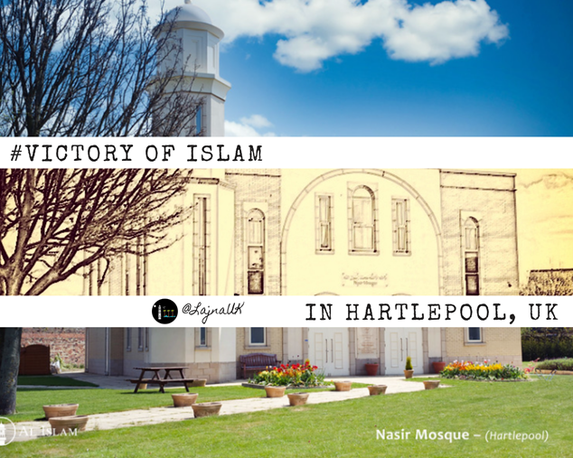 LajnaUK's tweet photo. #VictoryofIslam in Hartlepool🇬🇧! This charming mosque was the first purpose-built mosque in Hartlepool and was inaugurated in 2005 by #HisHoliness Mirza Masroor Ahmad (May Allah be his Helper). https://t.co/KLUuRpspqZ