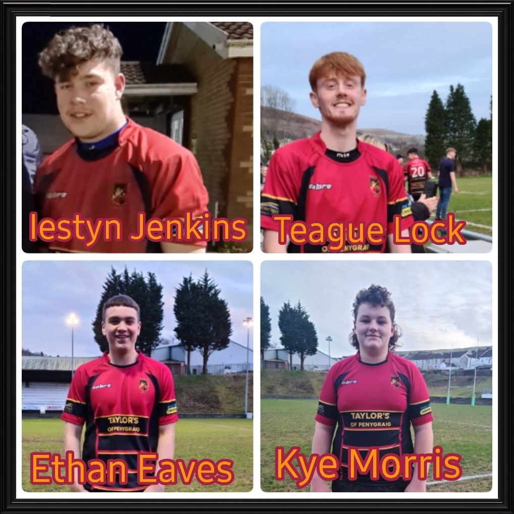 Well done to four of our Youth boys for playing alongside the seniors last night. We couldn't be prouder that our older youth boys are making these steps to senior level rugby 🏉.Thank you to all the senior players, coaches and management for your continued support with our youth