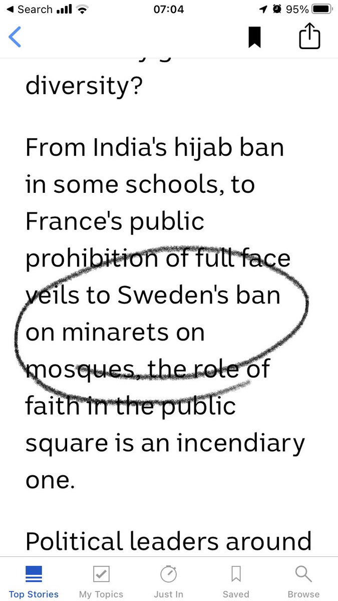 Expat_Therapy's tweet photo. @abcnews Sweden 🇸🇪 doesn’t ban minarets on mosques. Is that meant to be Switzerland 🇨🇭? https://t.co/c88WBZ93PQ