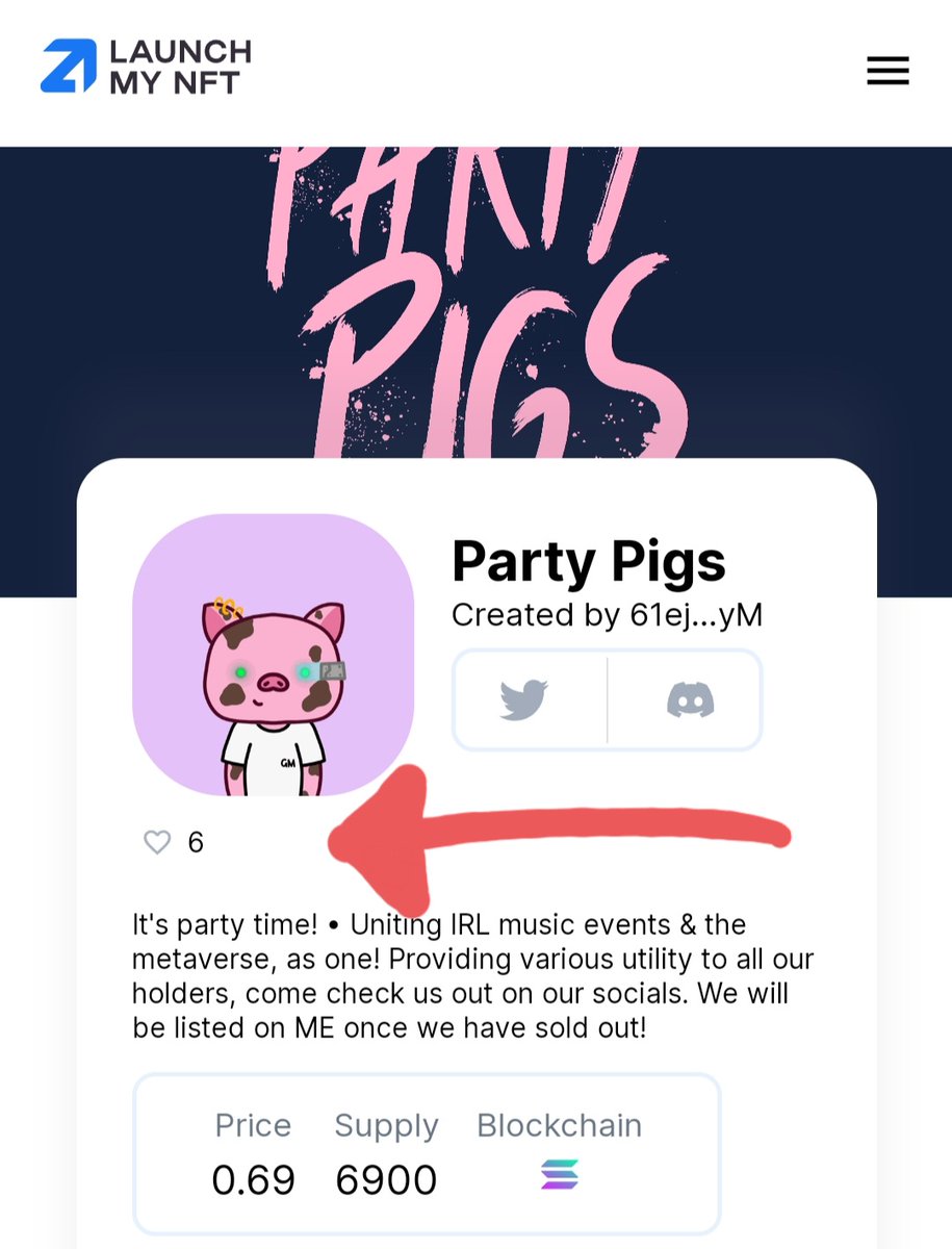 Party Pigs 🎉🐷 | MINTING NOW! tweet media