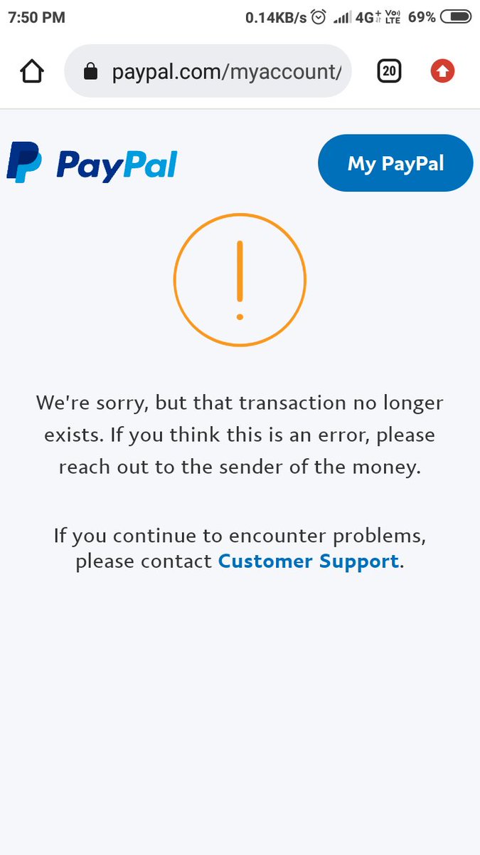 RounakKumarVer2's tweet photo. @PayPal I received the mail for claim the payment but when I try to do so, I am unable to claim it . See attached screenshot that I got as a error message. 

Kindly check and let me know, what's the next step?

Waiting for your response.

Thanks and regards

Rounak Kumar Verma https://t.co/9YpHg6MkGD