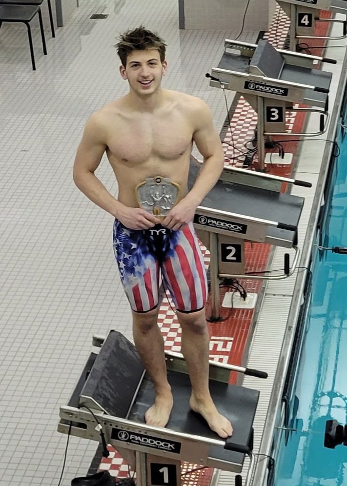 ⚔️🌊🏆Big Shout Out to Jake Lauzonis!!!! He was named “Swimmer Of the Meet” at Class-B Championships today! Jake won the 100 fly and 100 breastroke. <a href="/LP_GreenMachine/">Lew-Port Green Machine ⚔️</a>