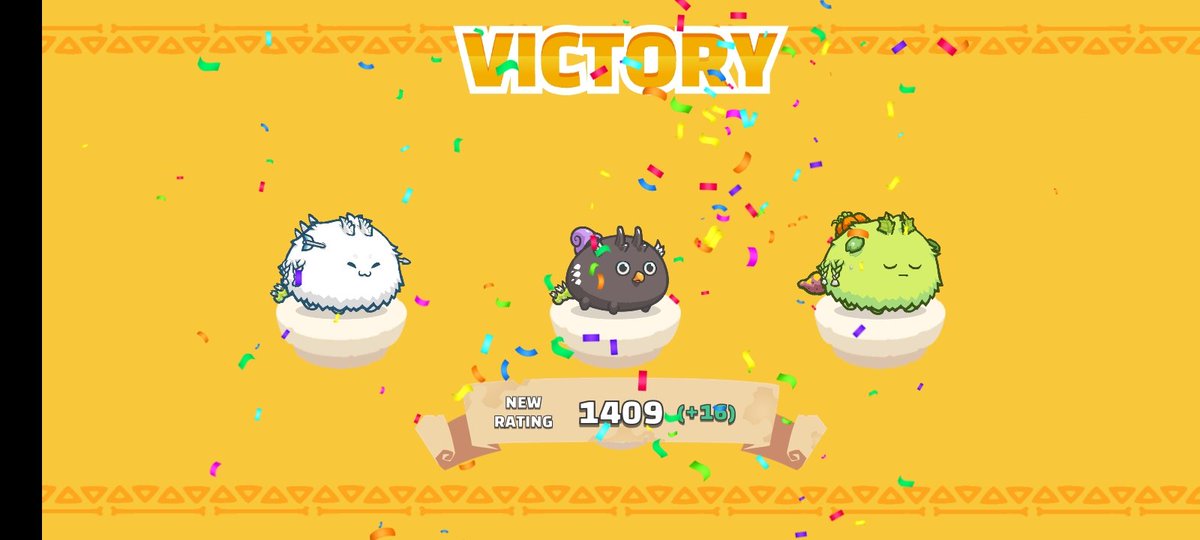 ROELSOLEM's tweet photo. I got 11 wins 9 lose today, I hope tomorrow I'm lucky again, thanks to AxieBCH to giving me this kind.of team I really want this!♥️

#AxieBCH https://t.co/krhtBhe0jw