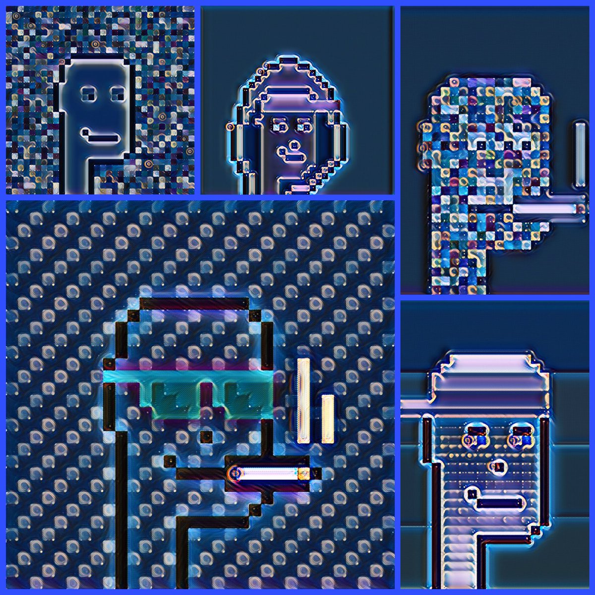 HeadMixPunks's tweet image. 🚨NEW DROP🚨
HeadMixPunks#61/#65
ETH 0.0008 ($2,37)
NoGasFees (Polygon Blokchain)
Sale on Opensea
#NFTCommunity #NFTcollection #NFTartworks #digitalpainting #digitalartwork #Ethereum #art #cyrpto #NFT #NFTs #nftart #nftcollectors