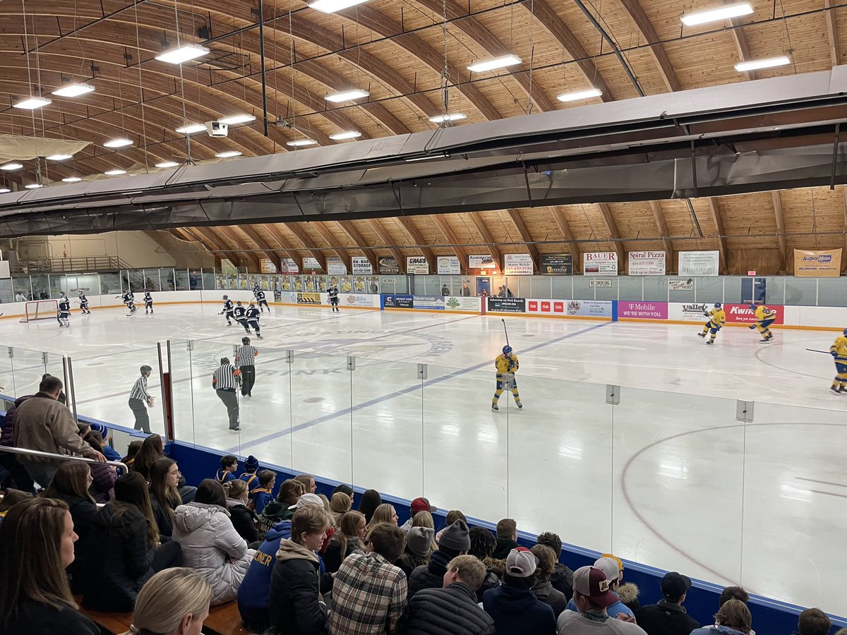 Name a school with a great rink and football stadium, I’ll start