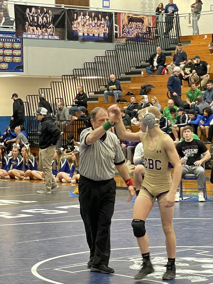CadetsWrestling's tweet photo. Dillon White takes 3rd at the Class 4 District 1 tournament! #blackopswrestling #formygod #formyschool #formybrother https://t.co/BmAqXOsski