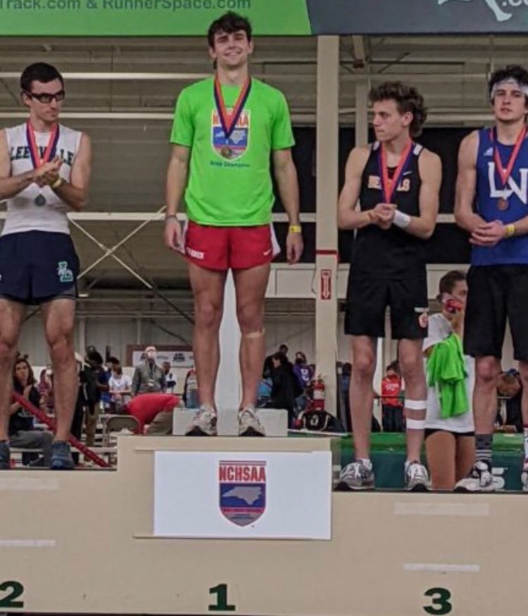 We have a STATE CHAMPION on Park Rd. Congratulations Graham!!! Indoor <a href="/NCHSAA/">NCHSAA</a> Pole Vault State Champion #SABRENATION