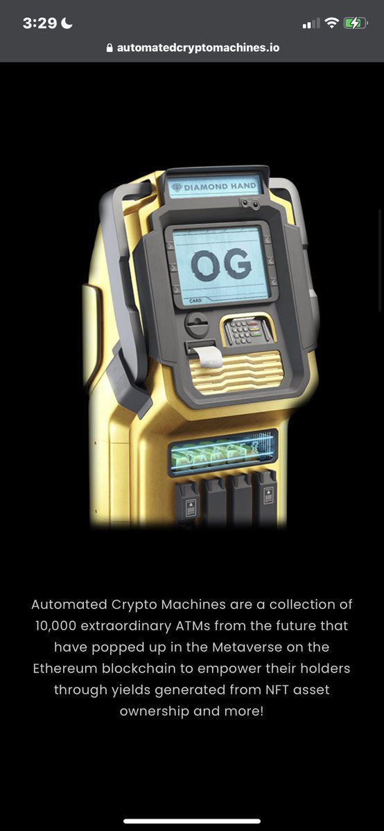 1k_Cutthroat's tweet photo. Don't miss out on the new @ACMachines_io #NFT drop ‼️

Go secure your presale minting slot right now on their website! JOIN DISCORD FOR INFORMATION ON WHITELIST. 

Website - https://t.co/pfwruCeDBt

Discord - https://t.co/c7ri3zhtUv

#Whitelist #NFTMint #NFTProject #Discord #ACM https://t.co/562dkDwLuw