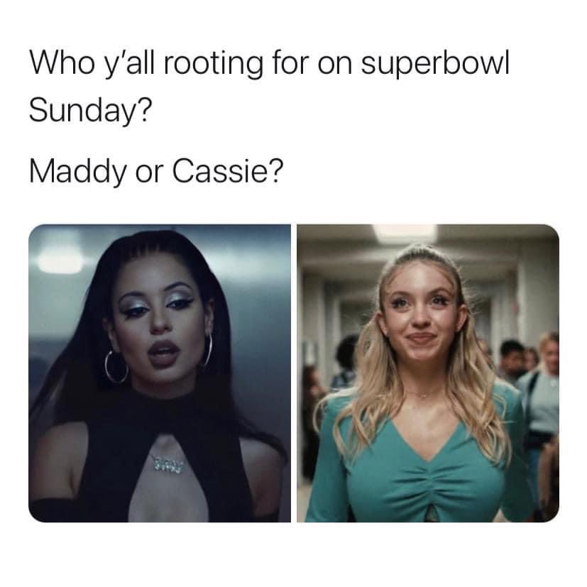 Swazzztik's tweet photo. @euphoriaHBO Team Maddy 🔥😤 https://t.co/KL8uylIFmv