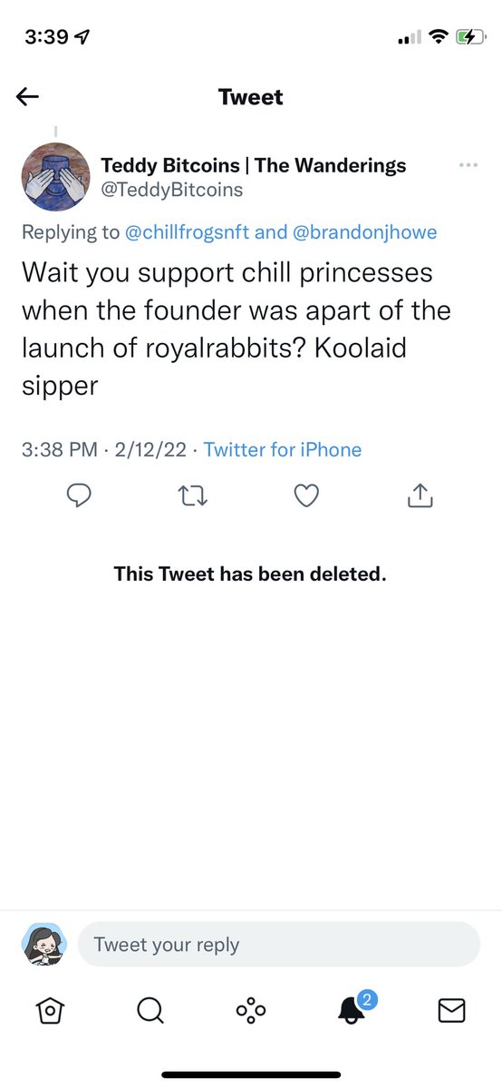 PsilocybeCrypto's tweet photo. Only reason why they helped with the launch was because of you, no ? @TeddyBitcoins stop spreading FUD 😂😂😂 https://t.co/SgYt4L7jeh