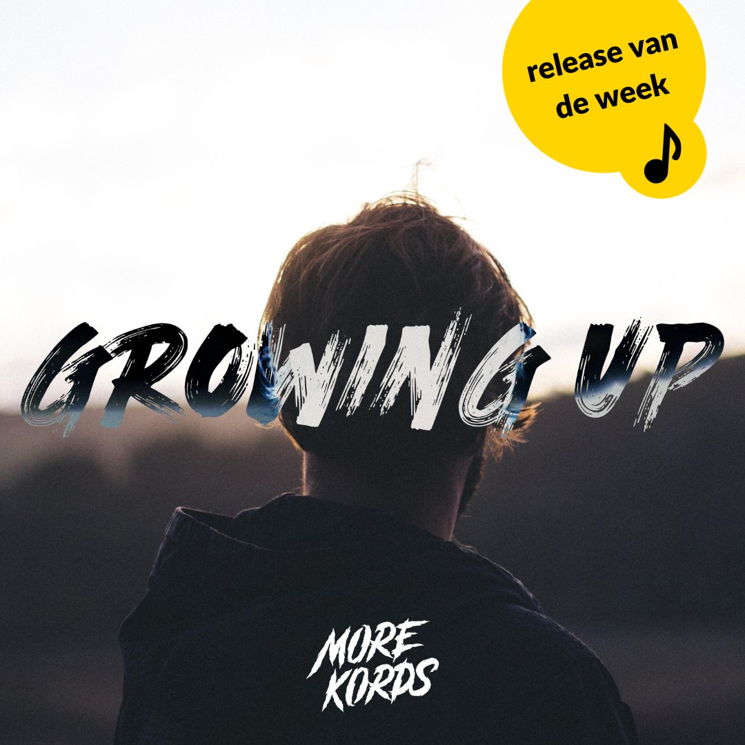 De release van de week is 'Growing Up' van 'More Kords'. Een echte emotionele hardstyle-track met vocals, klaar voor het komende festivalseizoen. 

open.spotify.com/album/1P2w9zZa…

#newmusic #spotify #artist #independent
