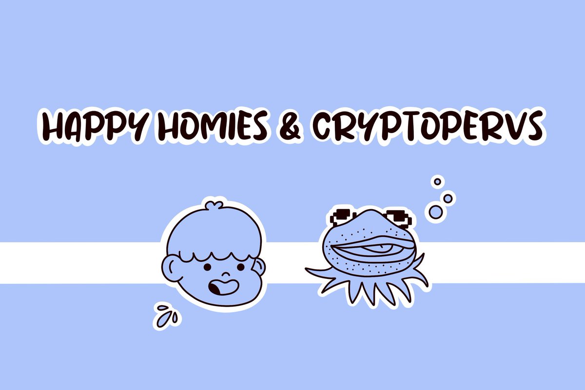 CryptoPervs's tweet photo. 👀 ALLOWLIST GIVEAWAY 👀

Giving away 50 allowlist spots for @HappyHomiesNFT 😎

To enter:
❤️ Like &amp; Retweet
❤️Follow @CryptoPervs &amp; @HappyHomiesNFT  
❤️Tag 3 homies

Winners will be DMd by HH in 24hrs 🤝 https://t.co/CDxs71Actw