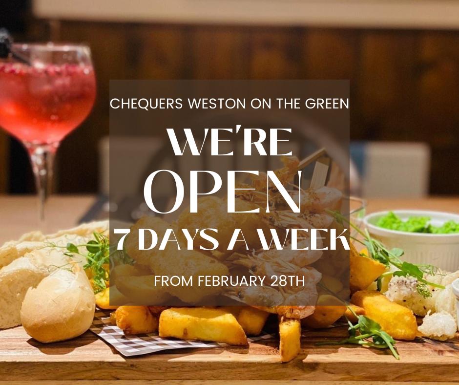 Hot off the Press!!
Opening Mondays &amp; Tuesday from 28th Feb 2022 you can start Booking tables now!!
#fullers #bicestershoppingvillage
#countrypub
#realale