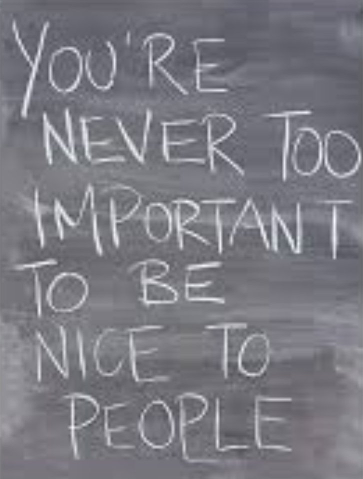 No matter how well you play football, if you are not kind and compassionate to others you are not becoming the best version of yourself. BE NICE TO PEOPLE. TO ALL PEOPLE, NOT JUST THOSE YOU HAVE SOMETHING TO GAIN FROM.
