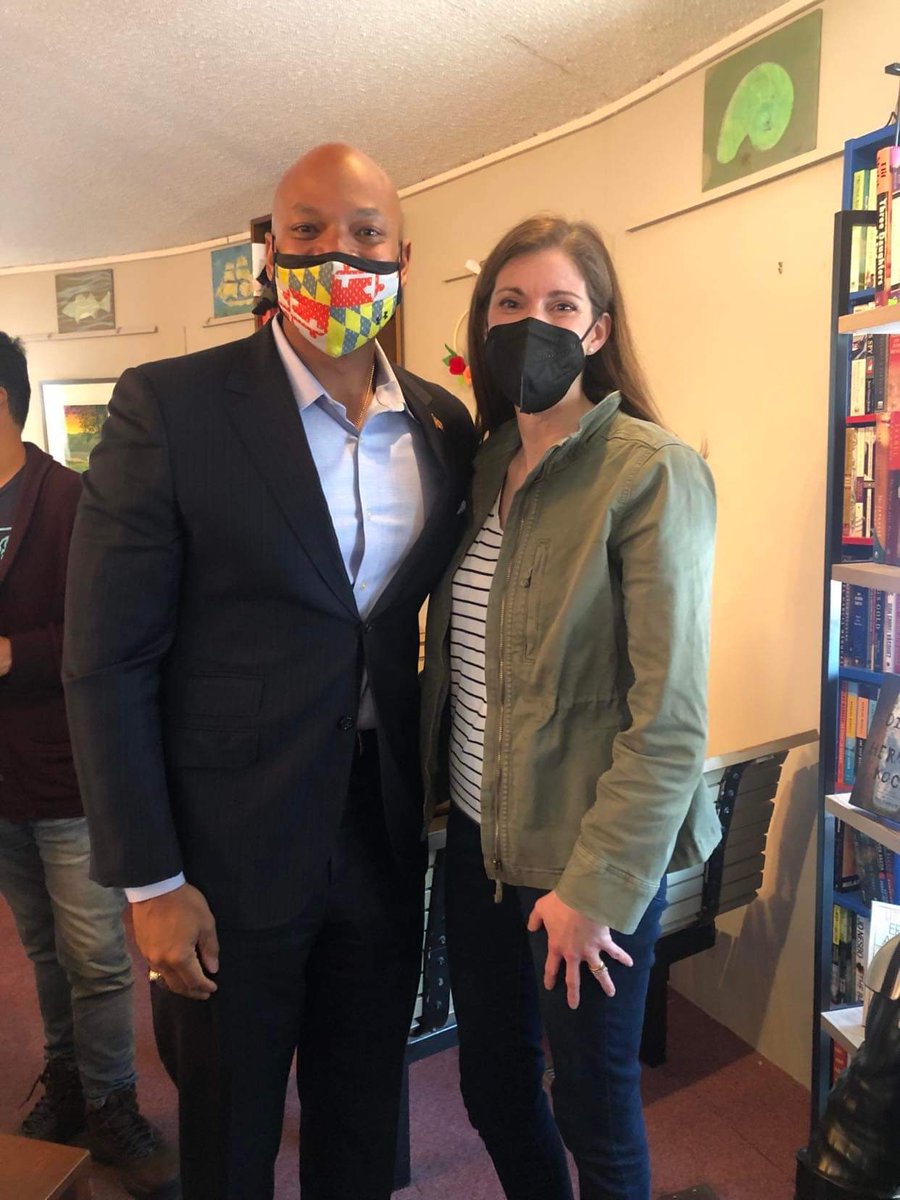 somdcaro's tweet photo. It was an honor to welcome @iamwesmoore to St. Mary's County today and hear his vision for Maryland. #smcdems https://t.co/BsdWTDNqiD