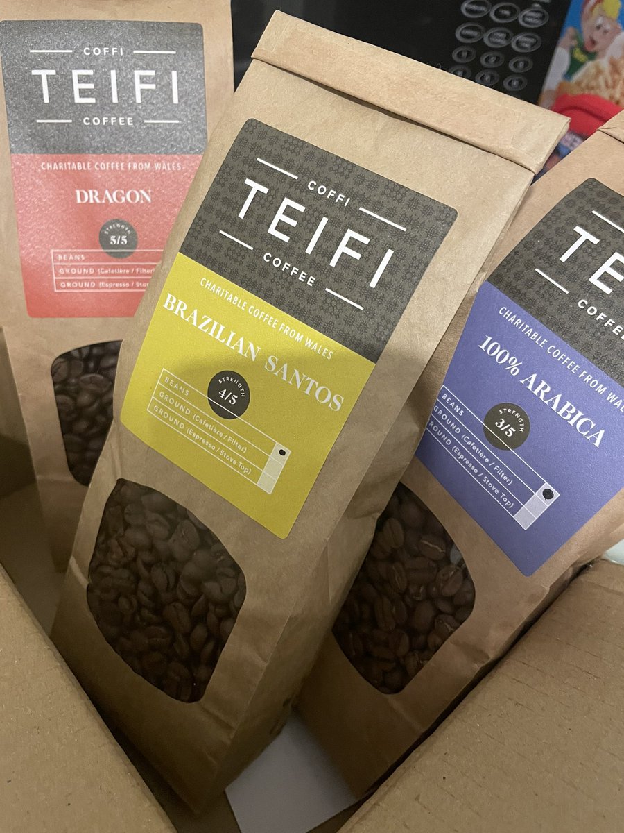 Love a fresh delivery! #coffee #coffi #teifi @TeifiCoffee