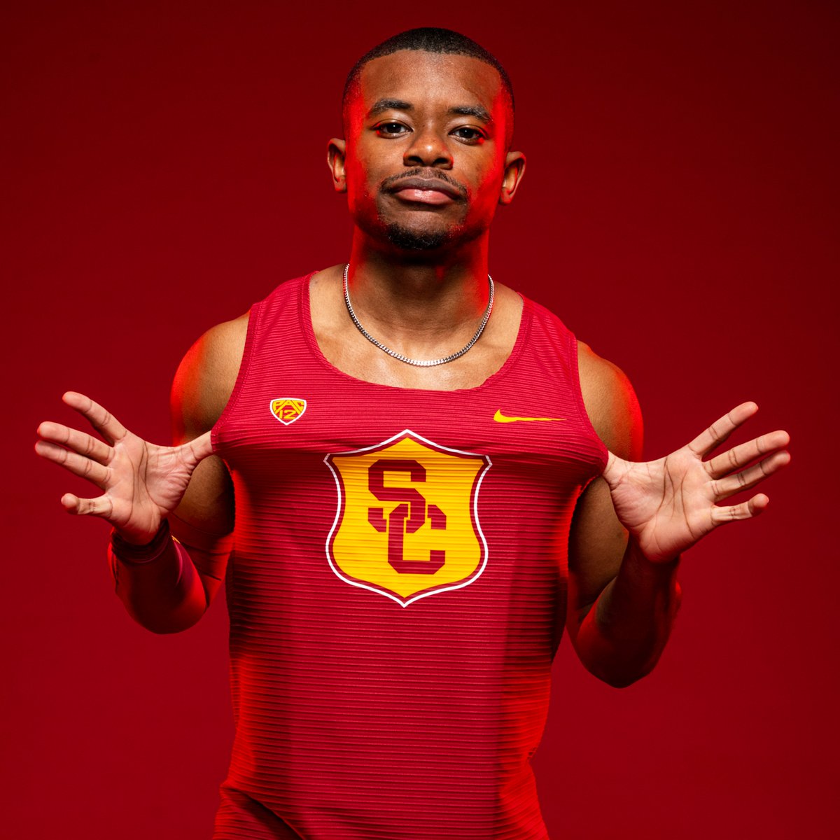USC_Track_Field's tweet photo. @JamesKasaun @thelab24_7 finishes 2nd (6.58), @RealTrillagee finishes 3rd (6.67), @eric_allenjr finishes 4th (6.73) and Daniel Robinson finishes 7th (6.88). https://t.co/fRnGKrdjbu