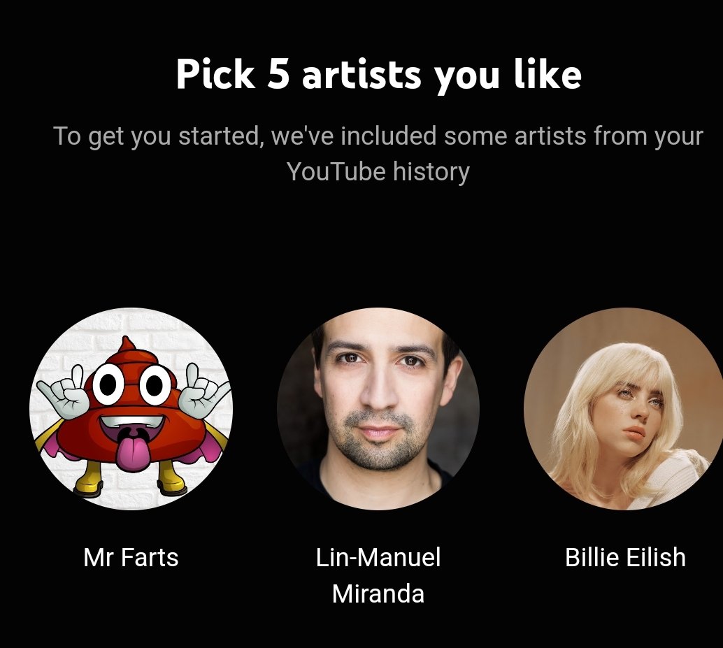 Honestly don't know what to think about YouTube recommending Mr Farts based on my YouTube history. I clearly have no taste in music