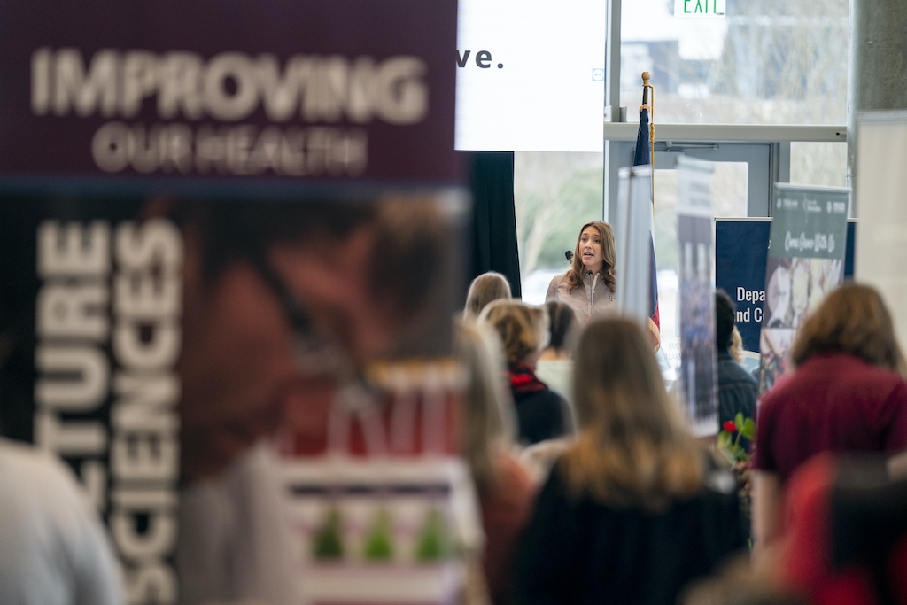 ALECaggies's tweet photo. Aggieland Saturday was a success! Our booth was a hit and Dr. Jen was a keynote panel speaker in the opening session. She shared about opportunities our students have to learn and #lead.

For more info about becoming an #ALECAggie in @aglifesciences 👉 https://t.co/WUcQdjY2AH https://t.co/KGTQyPPzGq