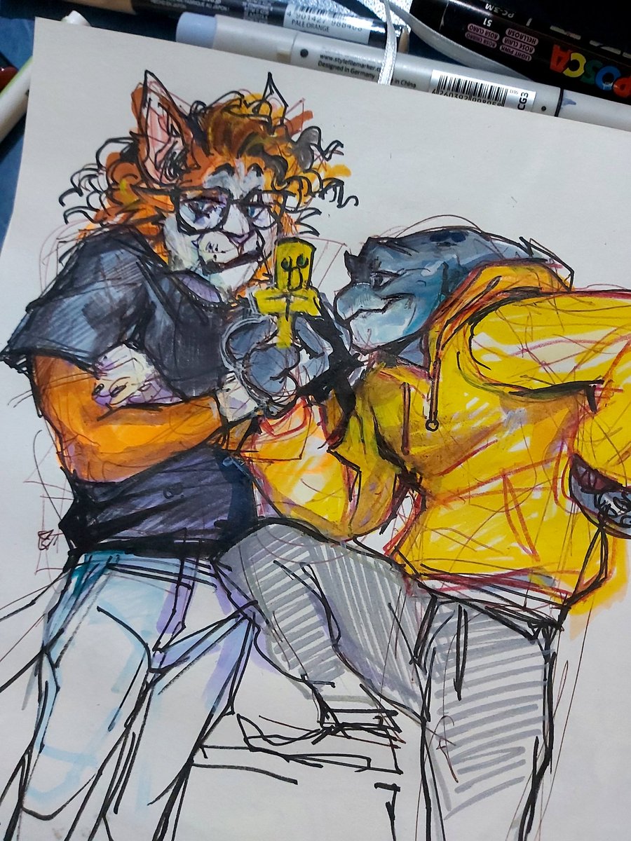 DrawingsbyCY's tweet photo. Watched a stampy&amp;squid collab after like.. a g e s-
I had the new videos playing on the bg while i was drawing and honestly it made me feel hella nostalgic (and old 👴)
Anyways i thought id draw a lil somn based on one of the videos :,,,} https://t.co/ihmfzbQDwc