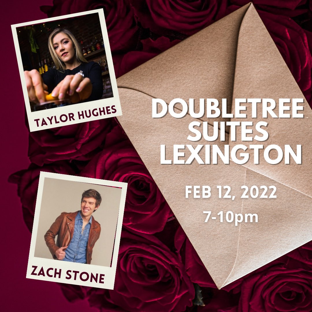 Valentine’s Day is starting tonight! Y’all come on out to Doubletree Suites so <a href="/ZachStone5/">Zach Stone Country</a> and I can serenade you ❤️🎤 #ValentinesWeekend #LOVESONGS