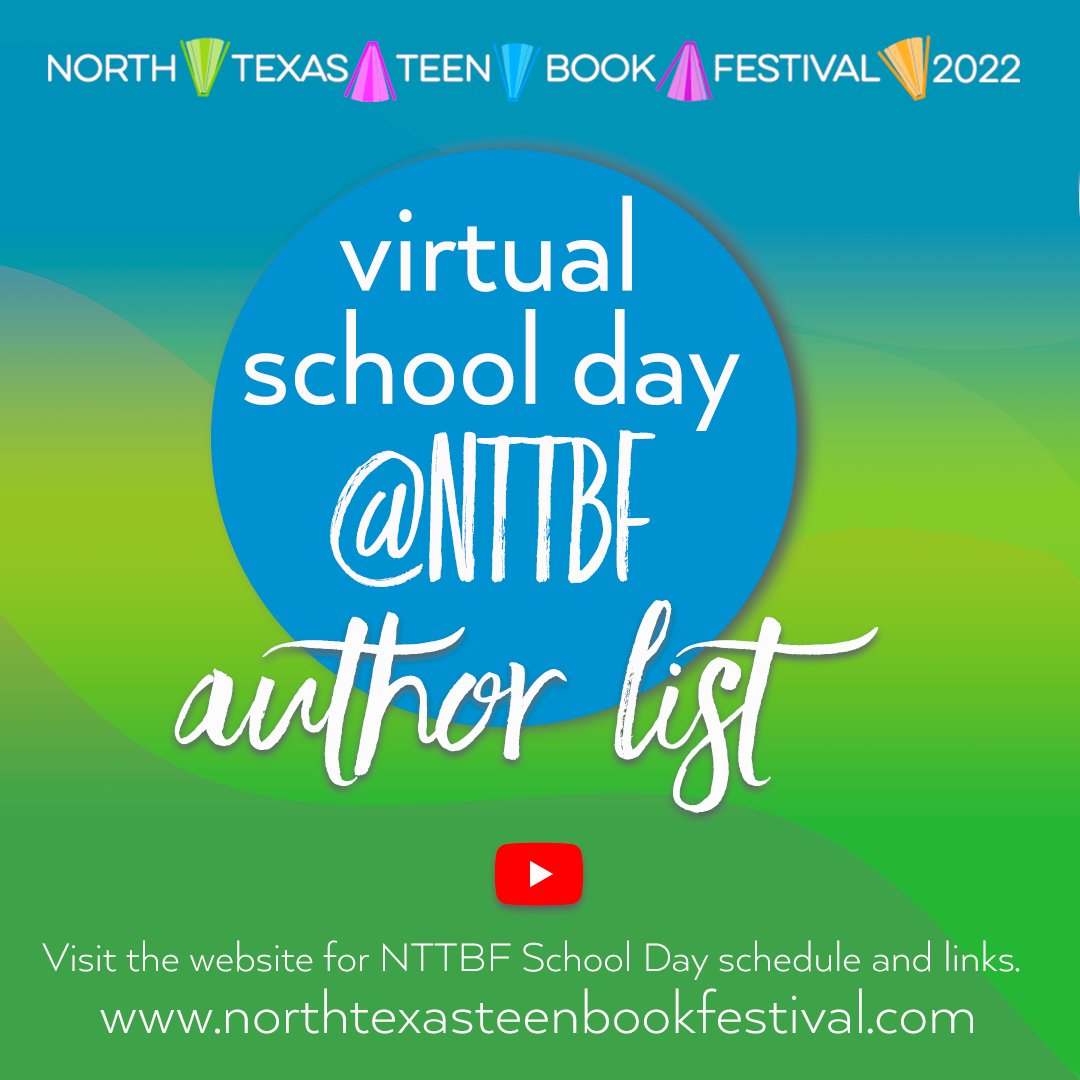 ICYMI we revealed the full author lineup for both our in-person festival on Saturday, March 5 and our all-virtual School Day event on Friday, March 4. Find the full lists (in easy-to-print formatting) here: cityofirving.org/2477/North-Tex… #NTTBF22 #EndlessStories