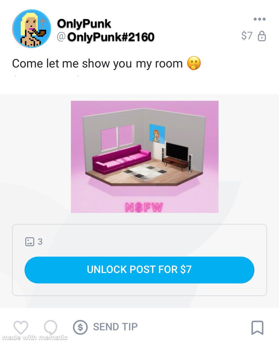 😏 

<a href="/OnlyPunksETH/">OnlyPunks 💸</a> #onlypunks #xxxnifty