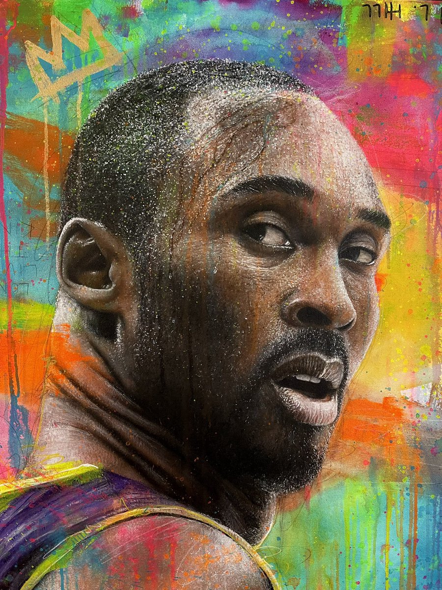 JohnHillArtist's tweet photo. “KING KOBE”
What are your thoughts on this piece? #nba #espn #lakers #kobe #superbowl https://t.co/rF2J5Ejx5F
