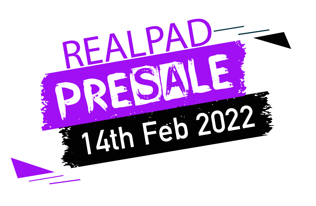 RealPad $RPAD PreSale will be open on 14th February 2:00 pm UTC at sale.realpad.io | Read Whitepaper for more infos. whitepaper.realpad.io
Stay Tuned, Don't miss your chance. ⌚️⌚️🚀🚀
#RealPad #BSC #Presale #Launchpad #Bitcoin #BSCNews
