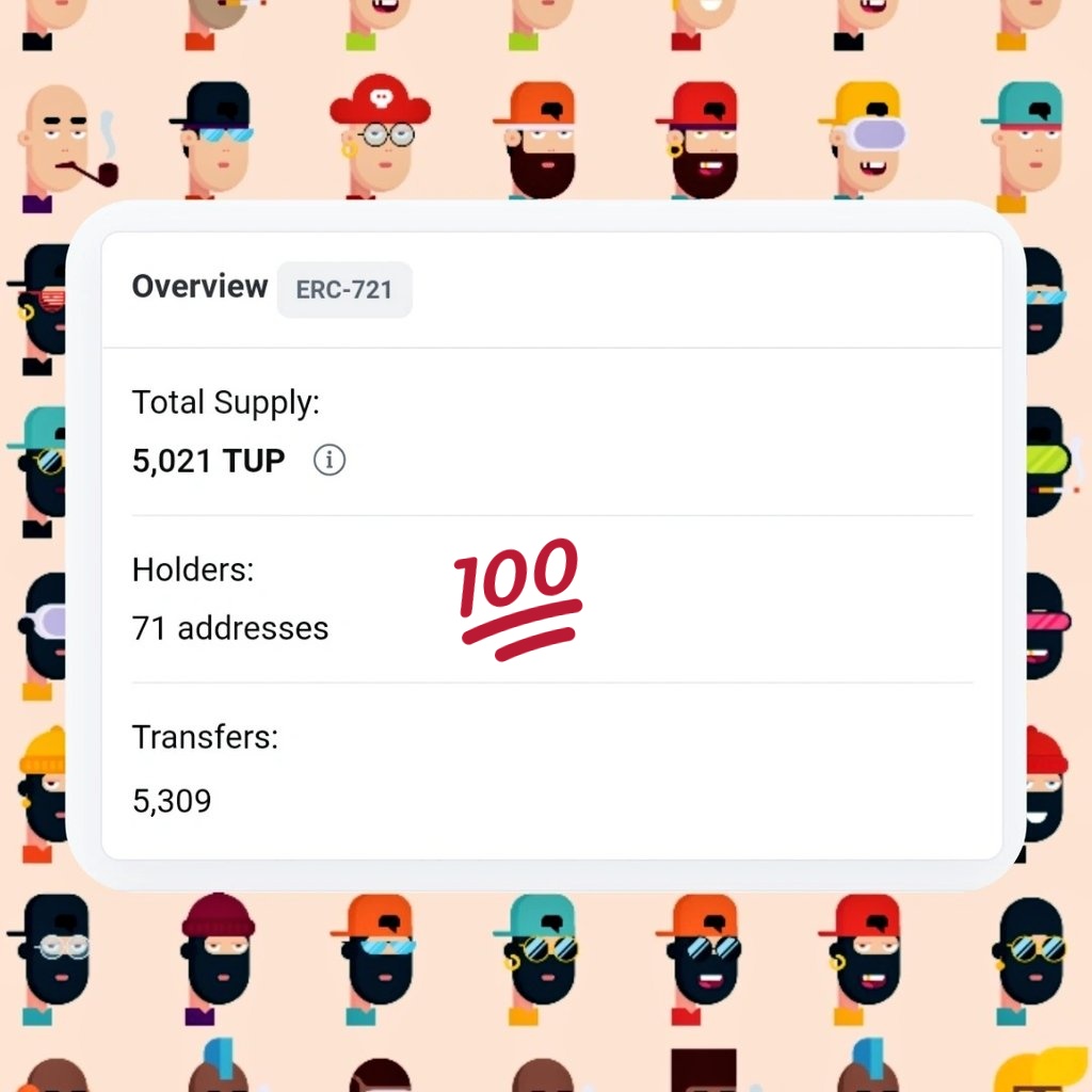 TheUniquePunks's tweet photo. Dear #TheUniquePunks fam! We reached 71 Holders! 🥳🍻

Don’t miss this Metaverse project. Let's shill together frens! ✌️

We will be holding a free #NFTGiveaway where we reach 100 Holders. Follow us! 📢

🔗 https://t.co/kTE7mShfi9

#NFTProject #NFT #NFTs #NFTCommunity https://t.co/IpGN7QCKci