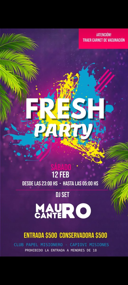 MarieMarielaD's tweet photo. Dicen que hoy @DjMauroCantero1 hace explotar el Club Papel..🤩🥳🥳🥳 https://t.co/V31RFovBkt